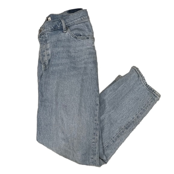 Abercrombie & Fitch Denim - Abercrombie & Fitch Dad High Rise Curve Love Jeans